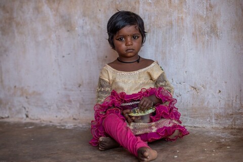 Lunch at the Anganwadi