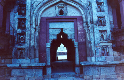 Madhi Masjid, Dusk, Delhi Mehraab Exhibition, Gurgaon. April 2005