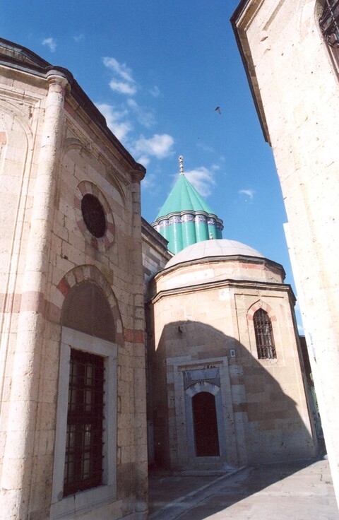 Turkey - Konya - Mevlana Rumi's tomb 1 Mehraab Exhibition, Gurgaon. April 2005