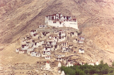 Village, Ladakh Mehraab Exhibition, Gurgaon. April 2005
