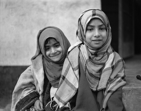 Lalpora sisters Lolab Valley, Kashmir. May 2016
