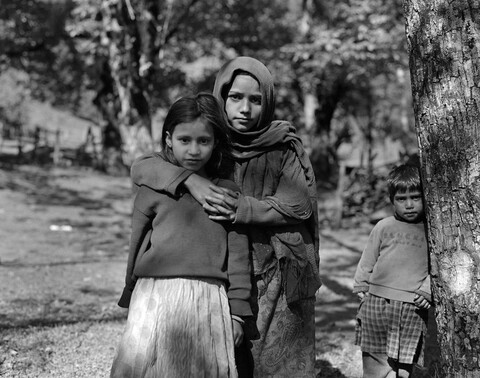 Himal Warnau sisters Lolab Valley, Kashmir. May 2016