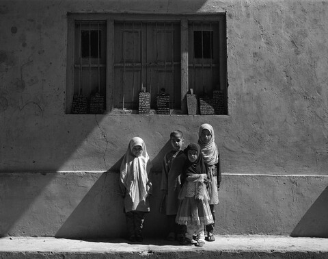 Hima Warnau School 4 girls Lolab Valley, Kashmir. May 2016