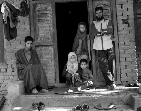 Kashira Bala family Lolab Valley, Kashmir. May 2016