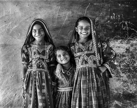 Zararwadi Sisters Kutch, Gujarat. October 2016
