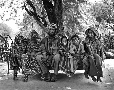 Zararwadi Family Kutch, Gujarat. October 2016
