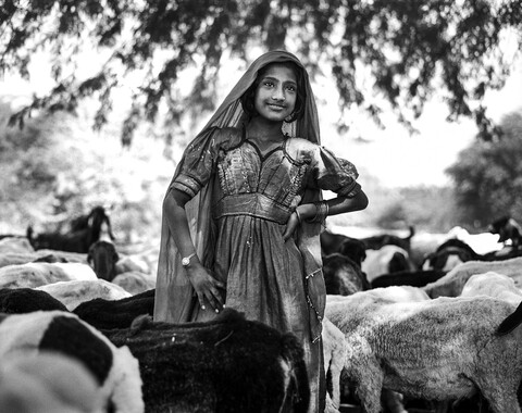 Zararwadi Girl Kutch, Gujarat. October 2016