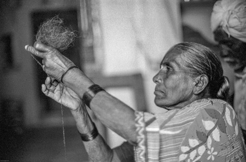 The Kurma Shepards: Saigonda's mother Medak, Telangana. October 2017