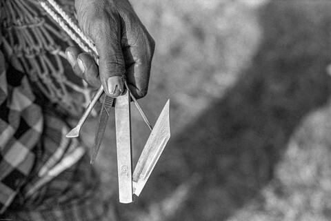 The Kurma Shepards #21: tools of the trade Medak, Telangana. October 2017