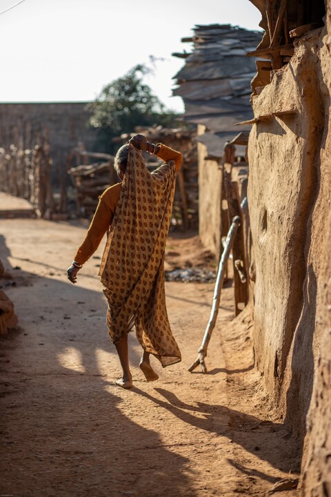 Walking down Panna, Madhya Pradesh. January 2019