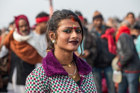 Kumbh Transgender Sangam, Uttar Pradesh. February 2019