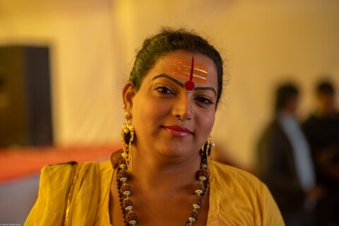 Kumbh Transgender Akhara Sangam, Uttar Pradesh. February 2019
