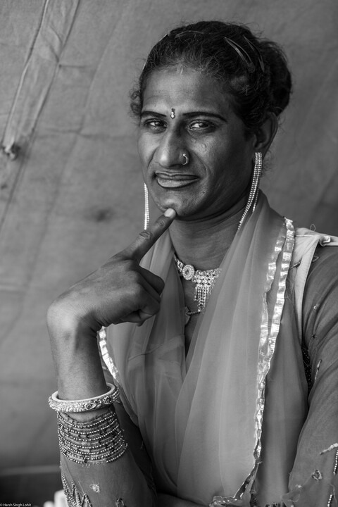 Kumbh Transgender Pilgrim 2 Sangam, Uttar Pradesh. February 2019
