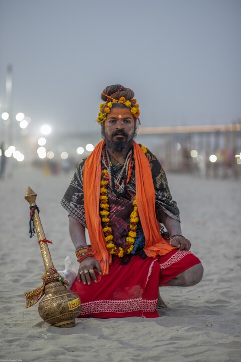 Kumbh Hanuman Bhakt Sangam, Uttar Pradesh. February 2019