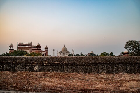 Taj Ganj Agra, Uttar Pradesh. March 2020