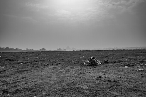 Asleep Agra, Uttar Pradesh. March 2020