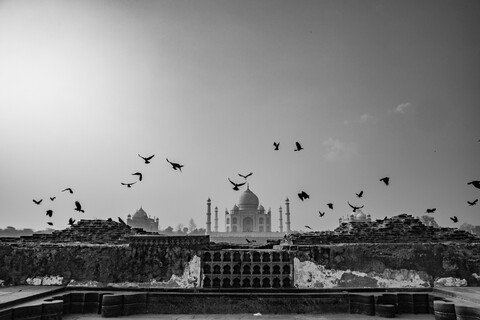 Mehtab Bagh Agra, Uttar Pradesh. March 2020