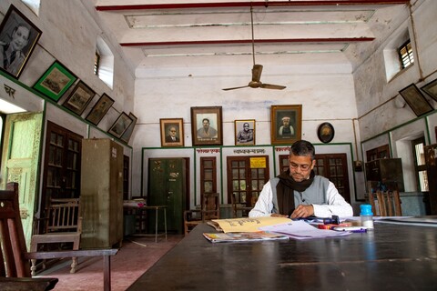 Holipura Library Agra, Uttar Pradesh. March 2020