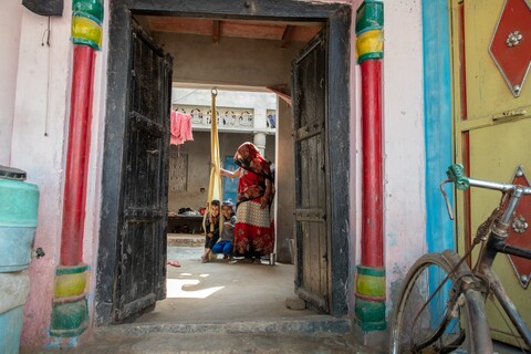 Holipura Mother Agra, Uttar Pradesh. March 2020