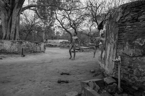 Akhara III Agra, Uttar Pradesh. March 2020
