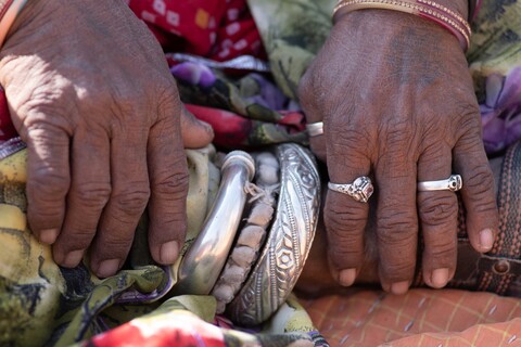 Mother's Hands and Feet Siyana, Rajasthan. February 2021