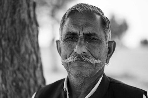 Gumanaram Jat Siyana, Rajasthan. February 2021
