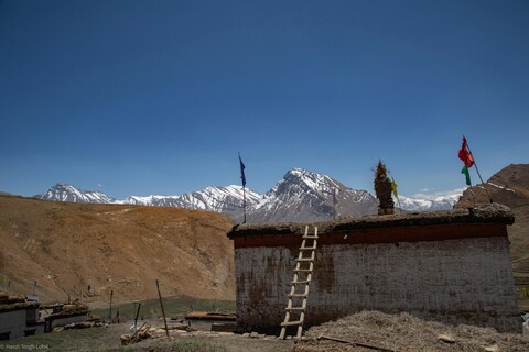 Lingzay Village home A Great Stillness. Spiti, Himachal Pradesh. May 2022