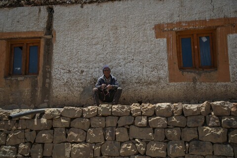 Lingzay villager A Great Stillness. Spiti, Himachal Pradesh. May 2022