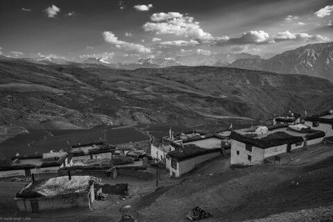 Hikkim village A Great Stillness. Spiti, Himachal Pradesh. May 2022
