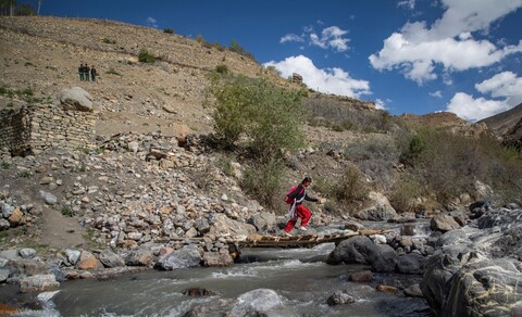 Back from School A Great Stillness. Spiti, Himachal Pradesh. May 2022
