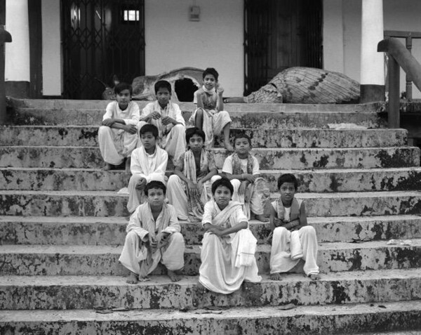 Young bhokots at Dakhinpath Sattra