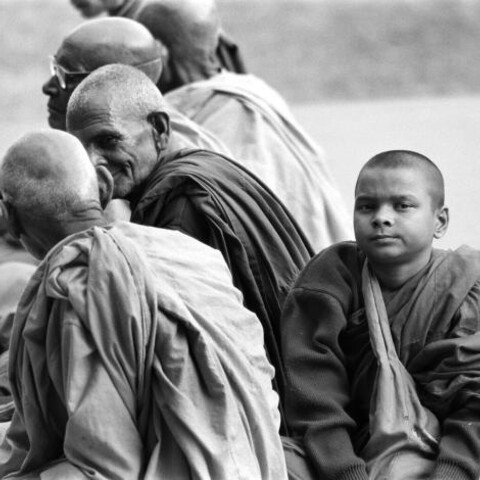 Bodh Gaya, Bihar. November 2006