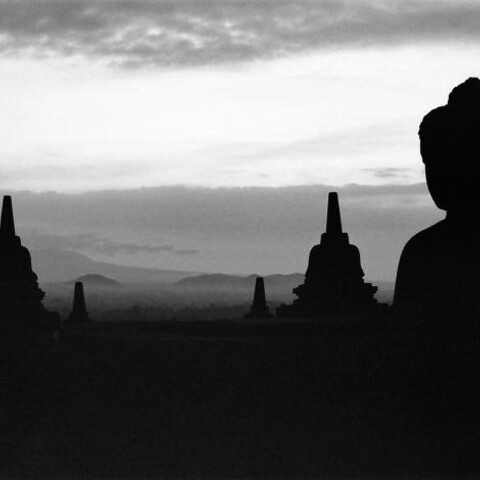 Borobudur, Indonesia. October 2009.